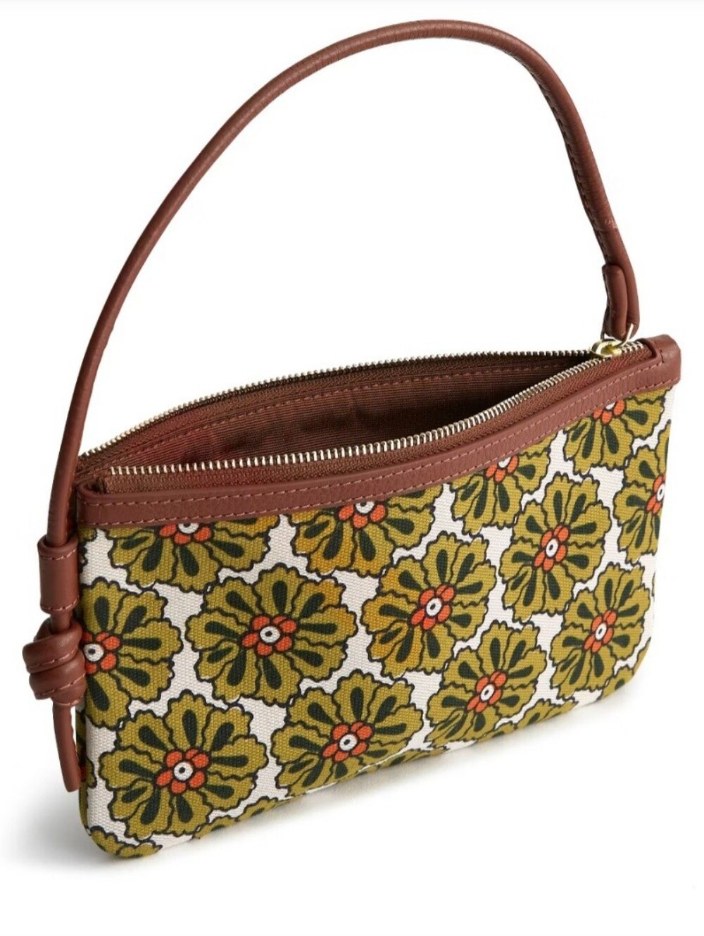 NWT Vera Bradley Women's Oxford Canvas Knotted Wristlet Pinwheels - Picture 3 of 12